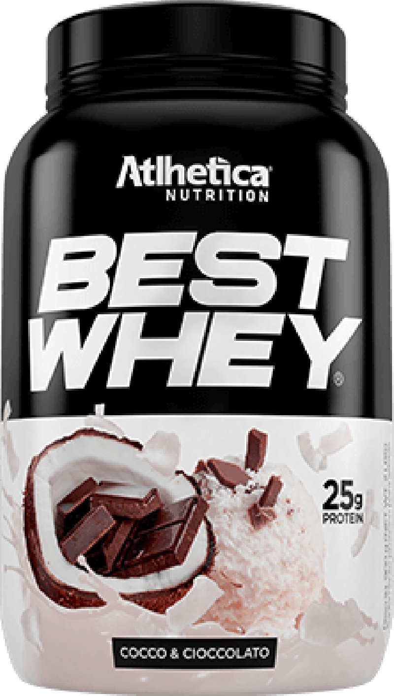Best Whey Cocco Cioccolato 900g Athletica