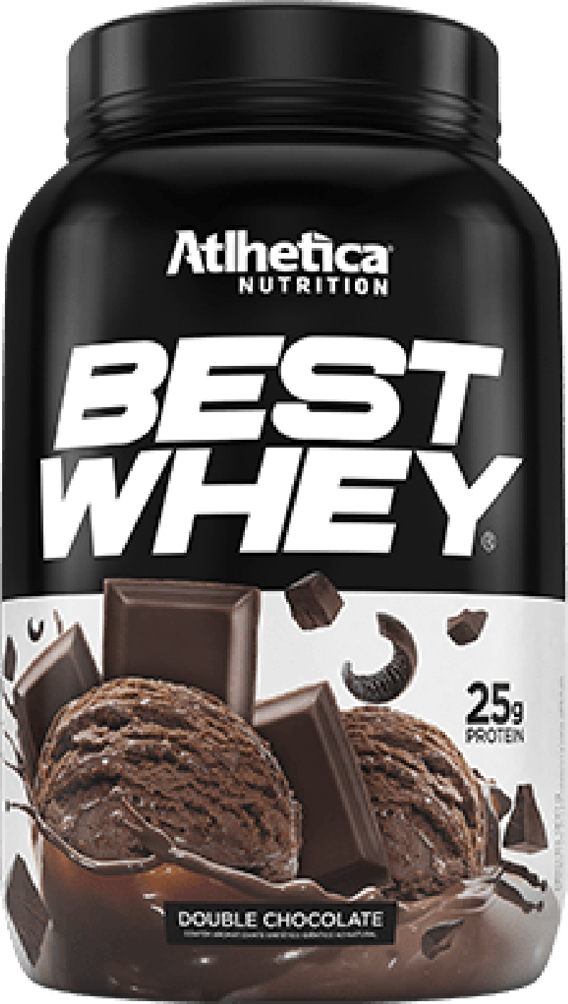 Best Whey Double Chocolate 900g Athletica