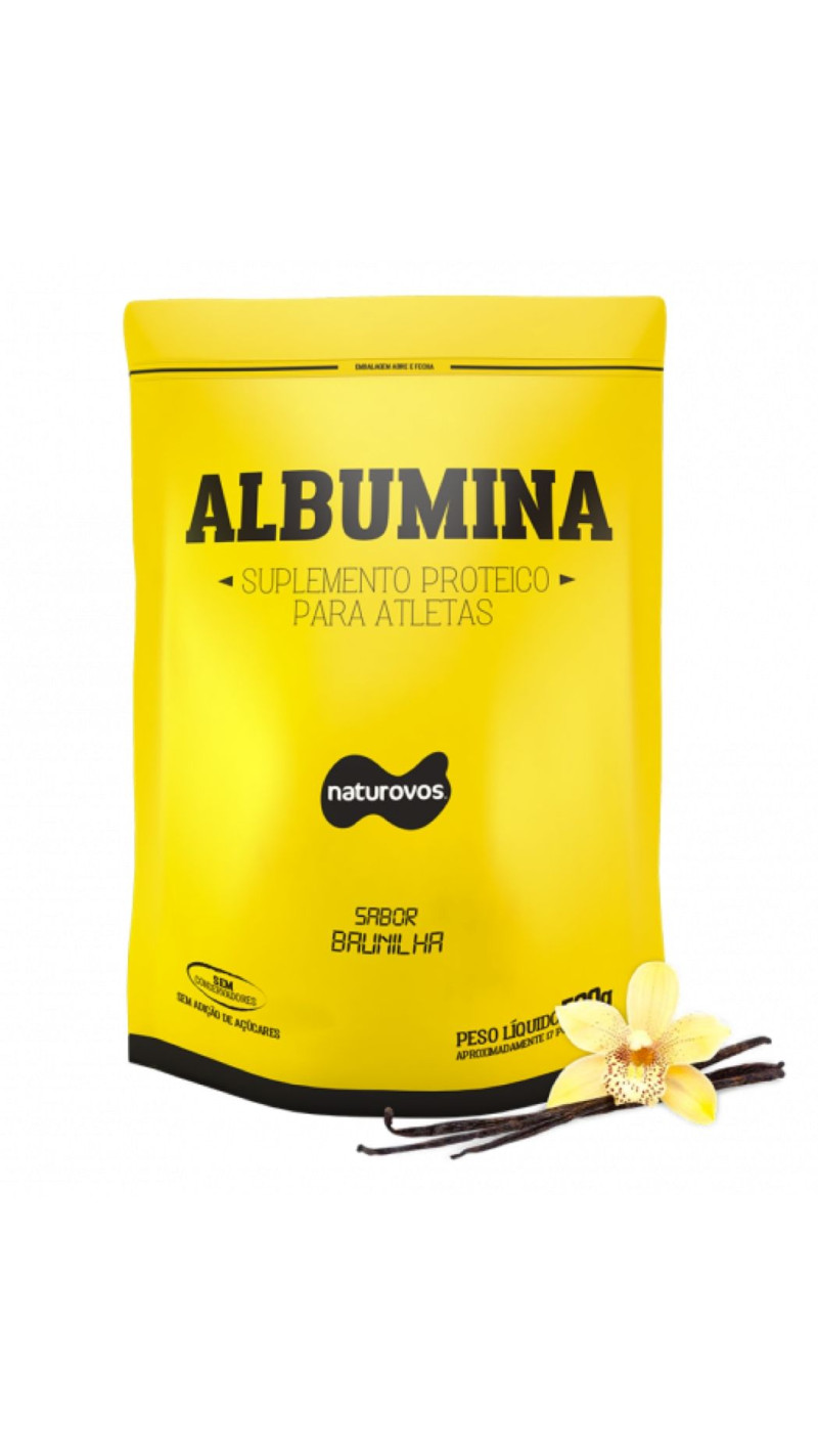 Whey Protein Baunilha (907g) - Naturovos