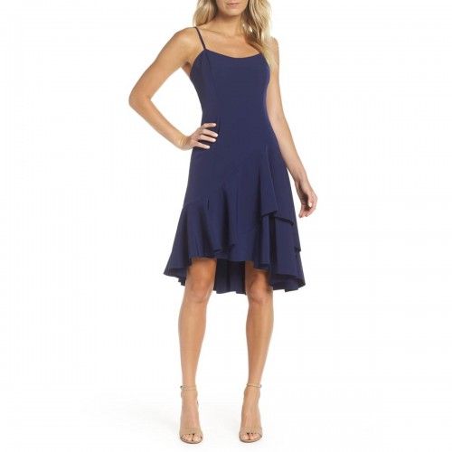 Vestido Mid Princesa Deep Blue
